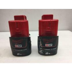 Milwaukee M12 BDDX accu schroefklopboormachine 12V Li-ion