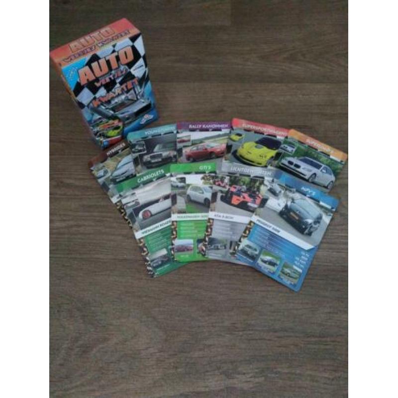 Kwartet auto weetjes Identity Games