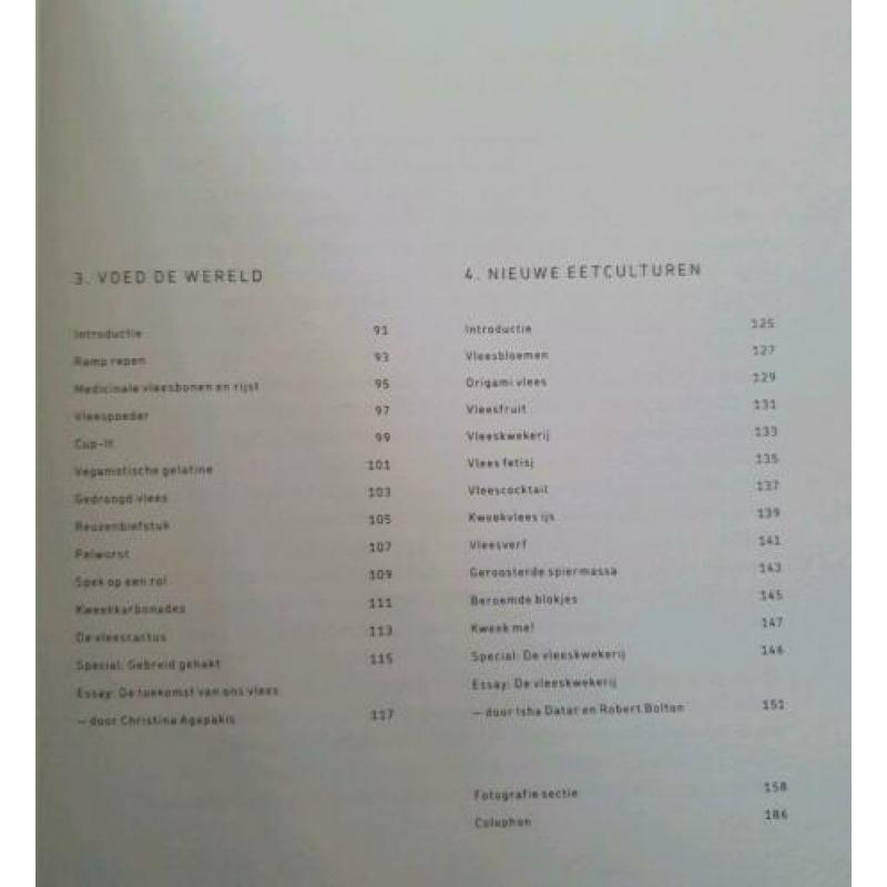 Het kweekvlees kookboek