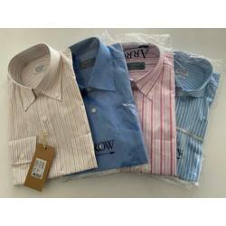4 x Arrow Dresshirts Maat 40 Regular Fit! (gratis verzenden)