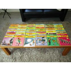 Lucky Luke stripboeken. 35 stuks.