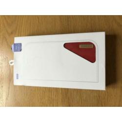 Telefoonhoesje Echt leer, Dux Ducis, iphone 7 Plus en 8 Plus