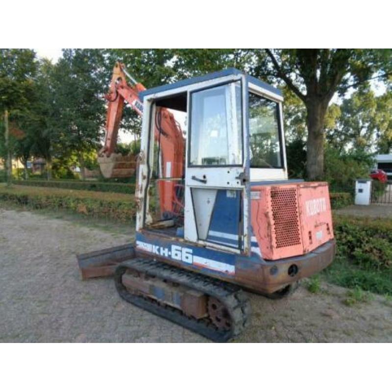 Te koop kubota KH66 minigraver/graafmachine
