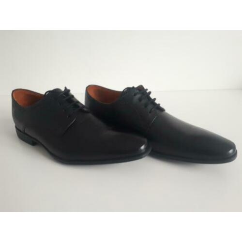 Van lier schoenen zwart, maat 42 (ook bruin paar te koop)