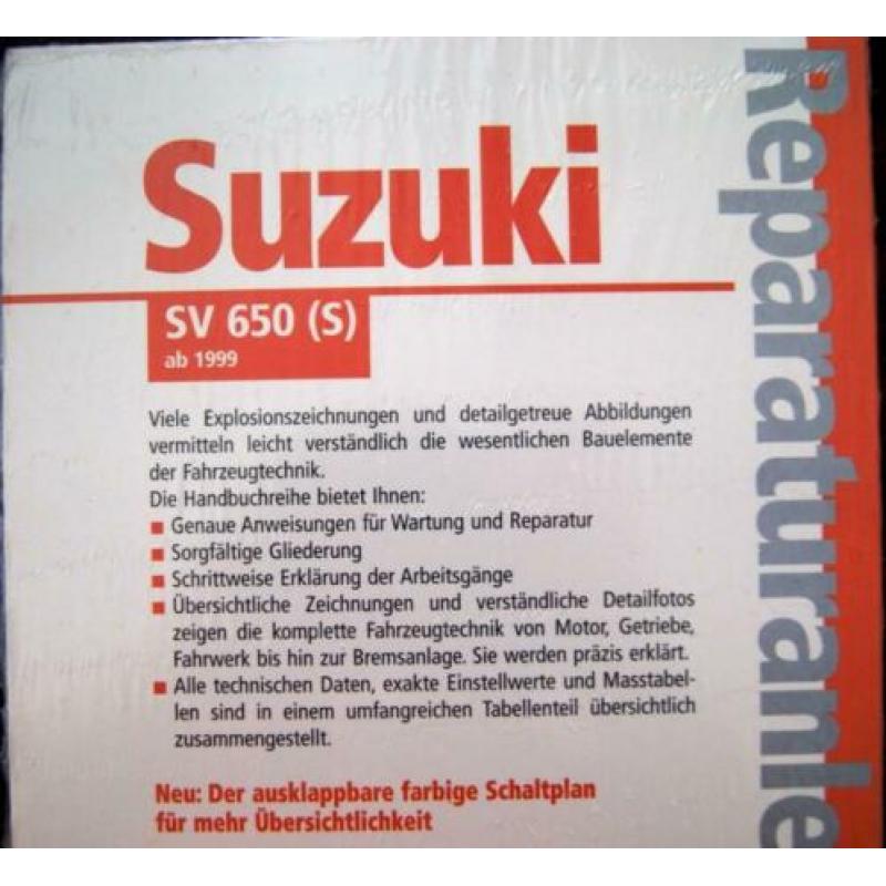 Suzuki SV650 / SV650 S va. '99 Aanbieding + Gratis verzenden