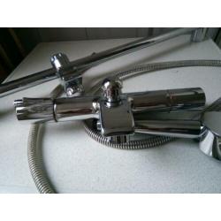 complete douche-set met kraan