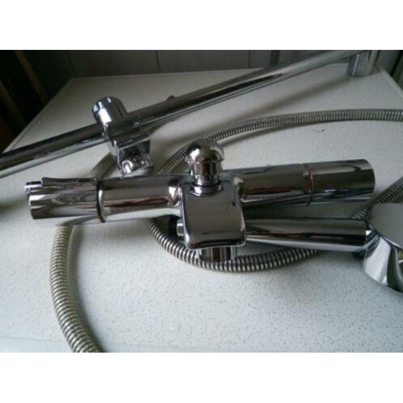 complete douche-set met kraan