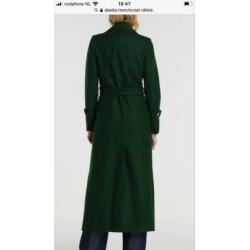 Nieuwe Nikkie Alaska trenchcoat wol met ceintuur maat 34