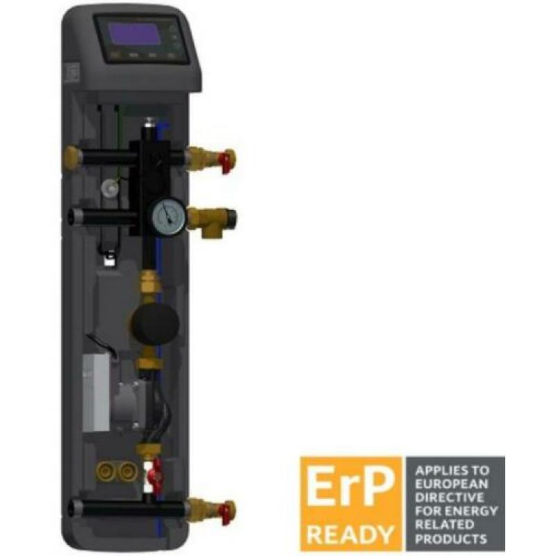 Zonneboiler compleet systeem 17 GJ (5 panelen en 500L)