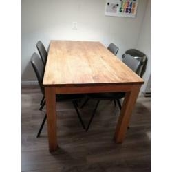 Eettafel Acacia 140x80