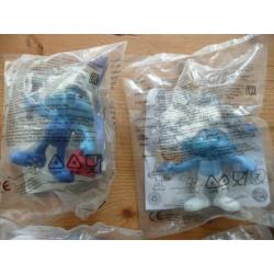 McDonalds 5 Smurfen in verpakking