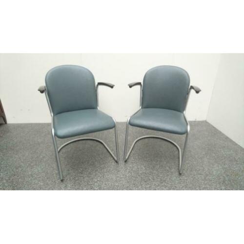 Willem Gispen - 2 Gispen Fauteuils - model 413