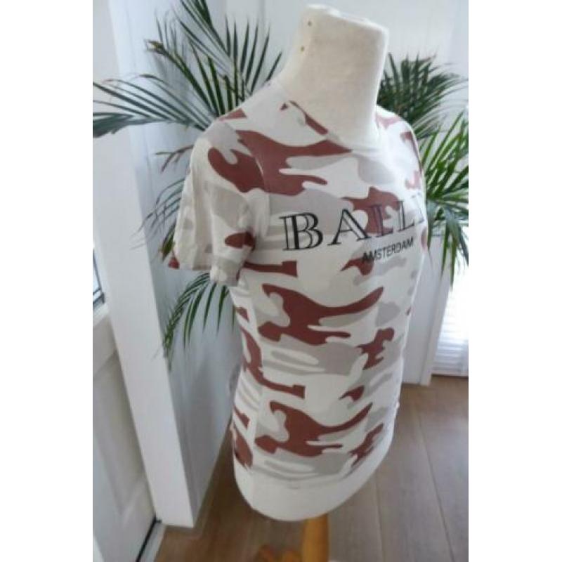 Purewhite Ballin shirt, camouflage, maat XS