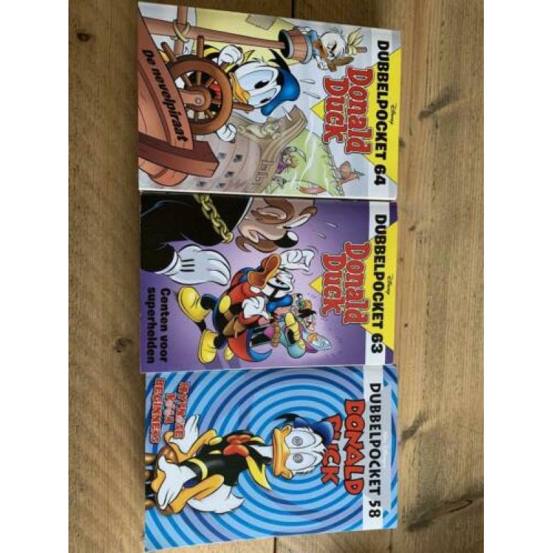 Donald Duck dubbelpocket 1x gelezen