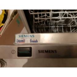 Siemens inbouw vaatwasser weinig gebruikt 60 breed