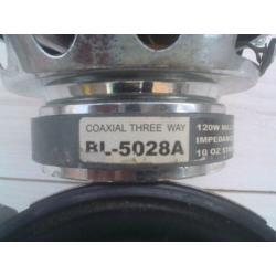 Botsline BL-5028A 120 watt 3 weg speakers
