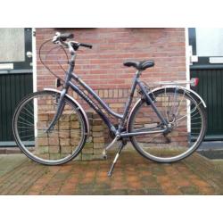damesfiets gazelle 28inch 21 versn frame 57cm
