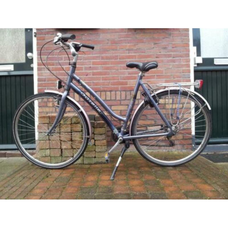 damesfiets gazelle 28inch 21 versn frame 57cm