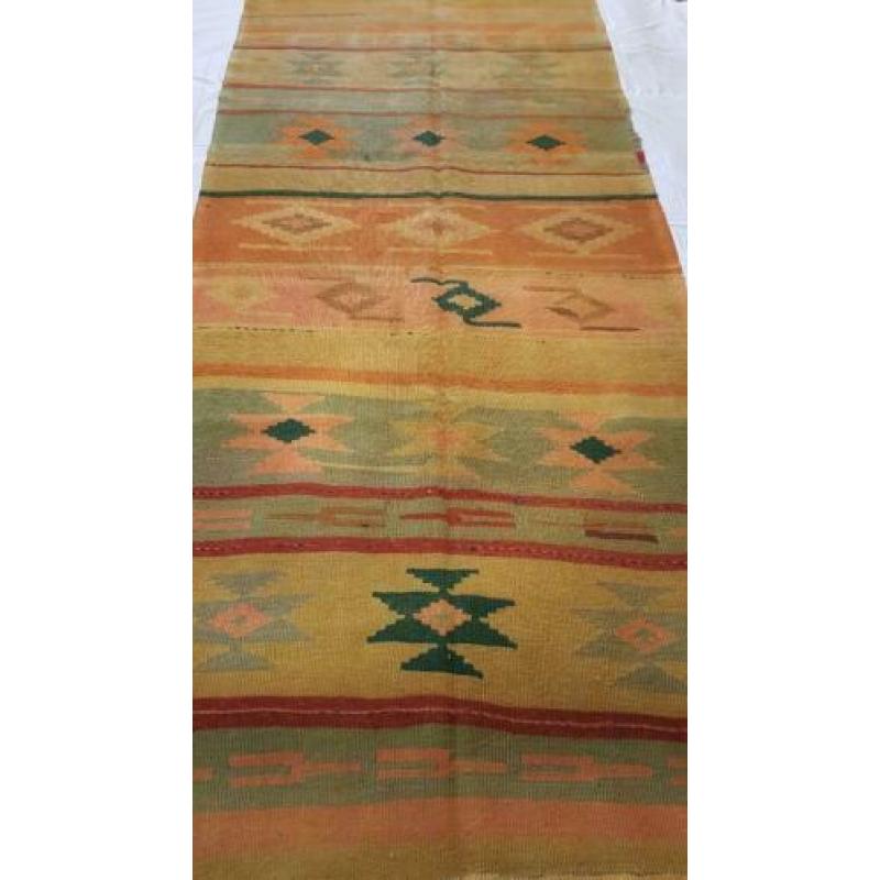 Antiek Shirvan kelim 310 x 133/Vloerkleed/Perzische tapijten