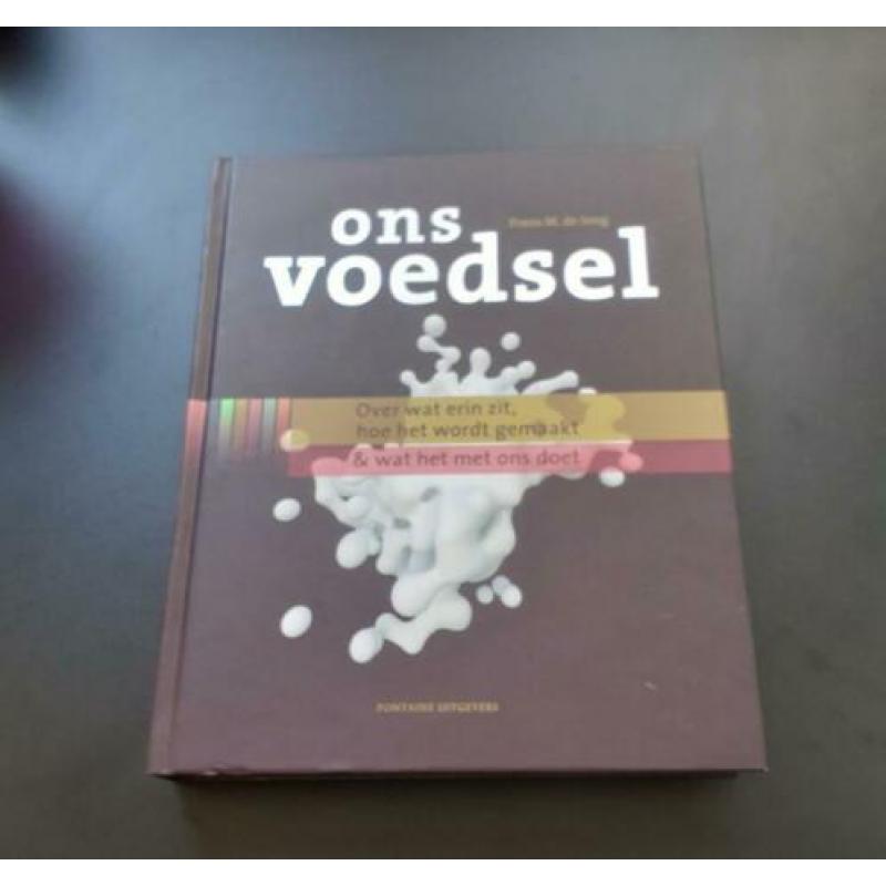 voedsel en wat erin zit Frans M. de Jong boeken over voeding