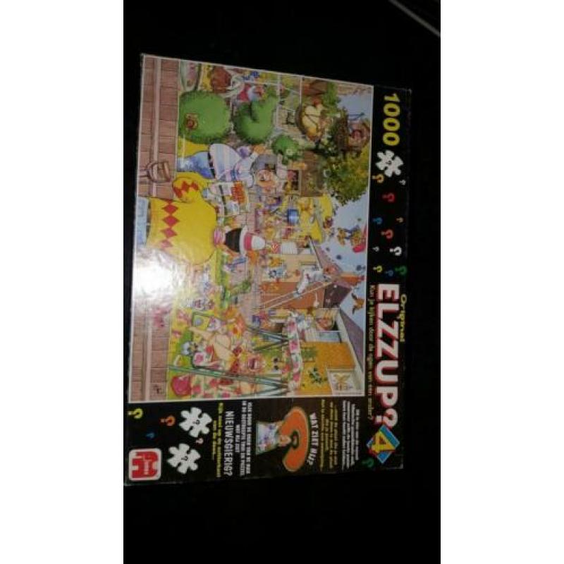 Te koop Elzup en wasgij falcon puzzels allemaal compleet