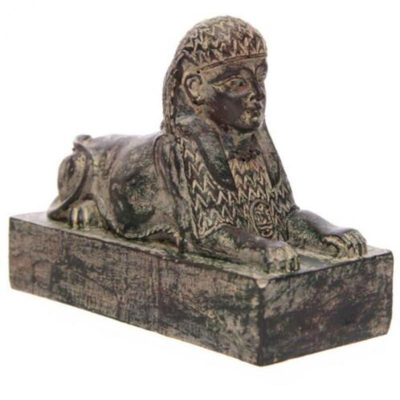 Beeld Egypte Sfinx verweerd effect