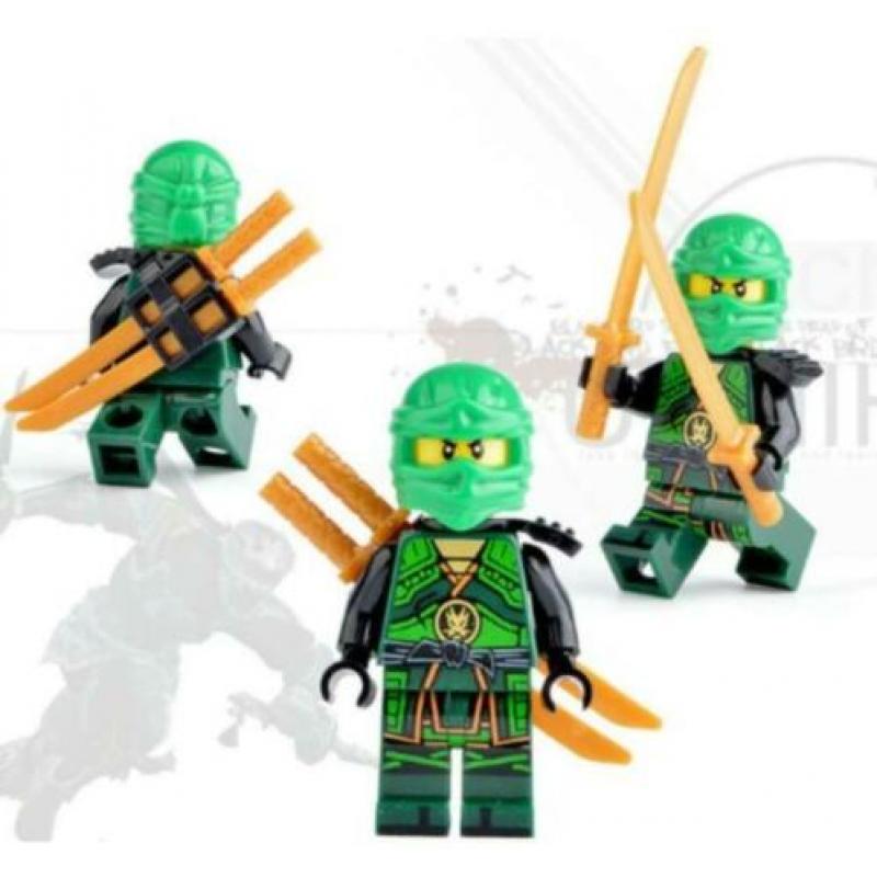 NINJAGO uitdeel traktatie prikkers cupcake toppers zakjes...