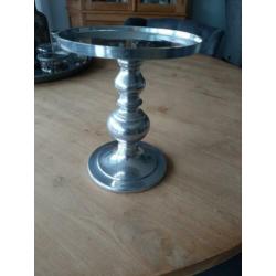 Riverdale kandelaar zilver 23 cm hoog