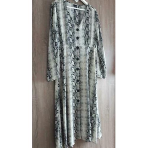 Jurk v Gina tricot mt 44 grijs