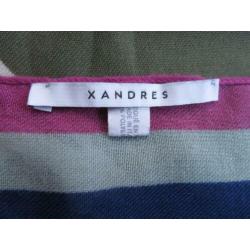 Xandres shawl sjaal roofvogel afmetingen: 178 x 88 cm.