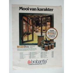Brabantia reclame uit tijdschriften.