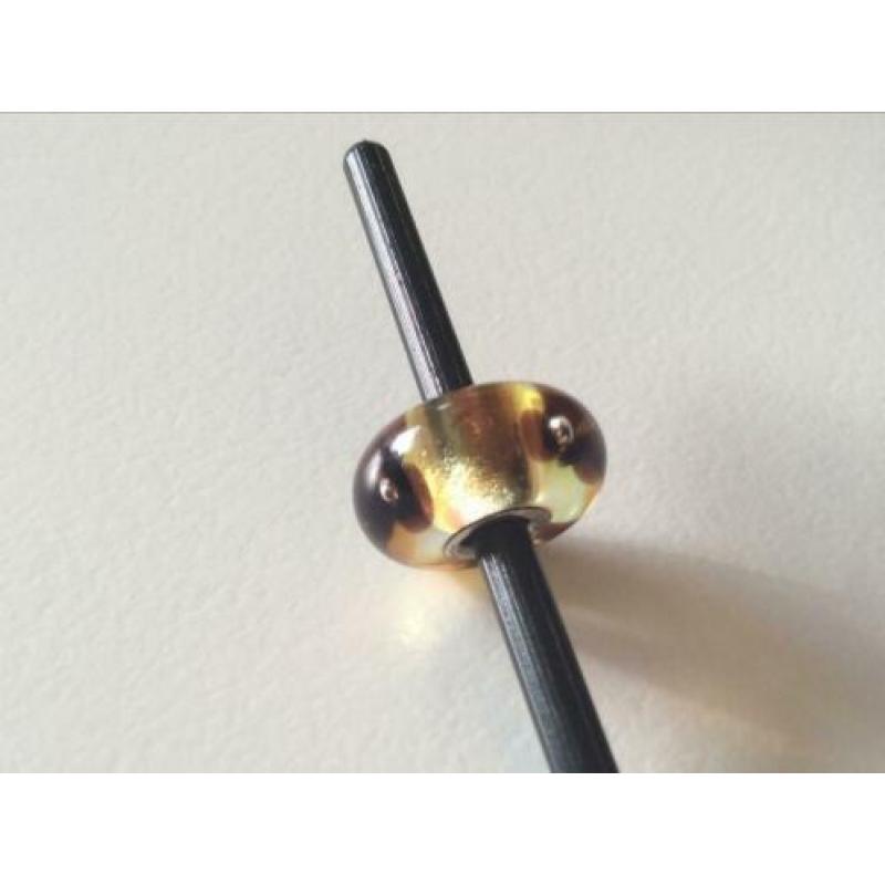 Trollbeads transparante bloem, retired.