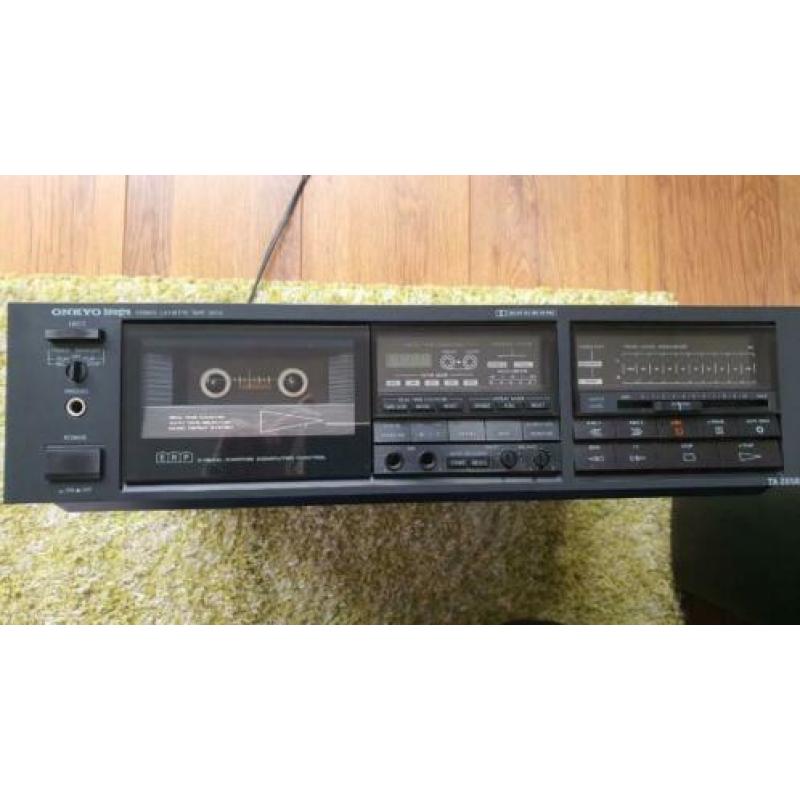 Te Koop zeer mooie Onkyo Cassette ta-2058 zonder AB