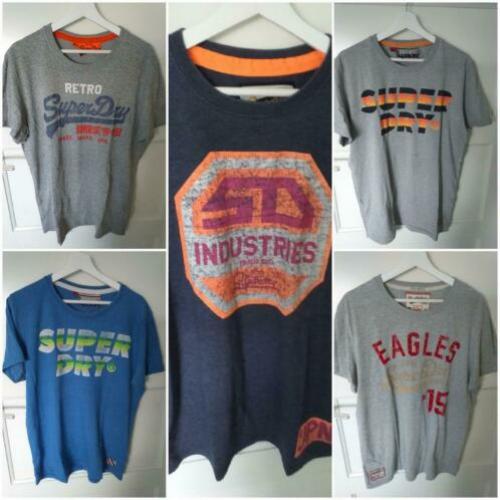 5 superdry shirts xl