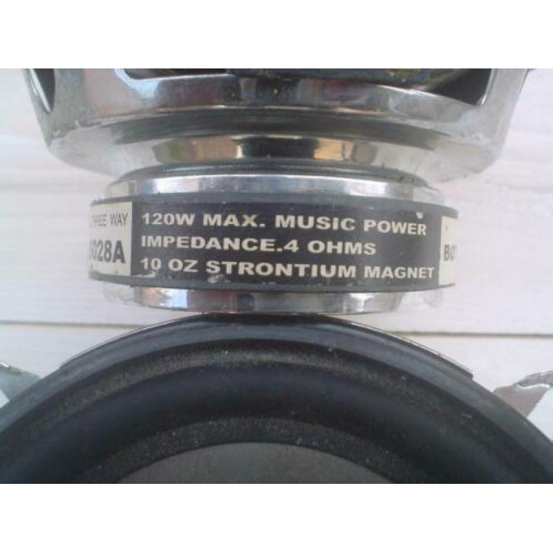 Botsline BL-5028A 120 watt 3 weg speakers