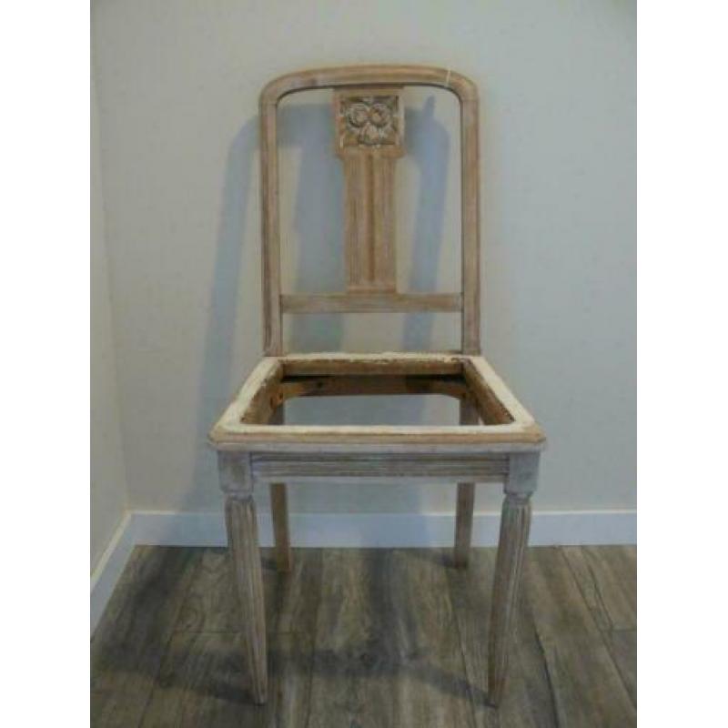 Brocante antieke stoel(en) H&K