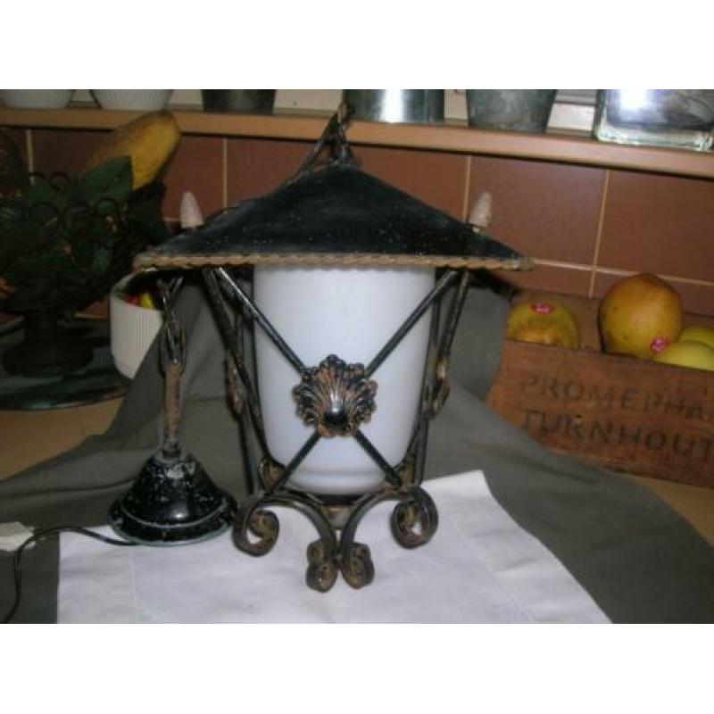 oude ganglamp hanglamp lantaarn