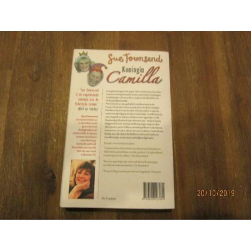 Sue Townsend koningin Camilla