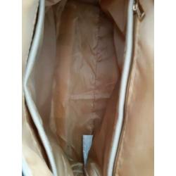 Nieuwe licht beige handtas damestas