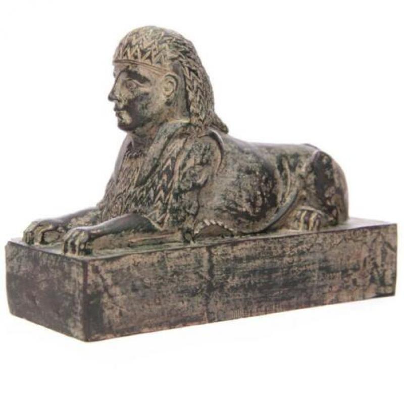 Beeld Egypte Sfinx verweerd effect