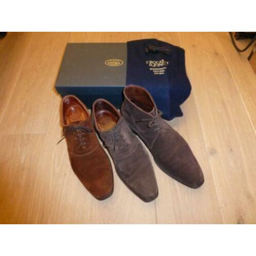3 paar CROCKETT&JONES herenschoenen mt. 8,5/9( 42,5)