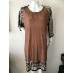 Norah, superleuke retroprint jurk, maat 42-44