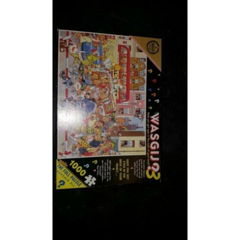 Te koop Elzup en wasgij falcon puzzels allemaal compleet