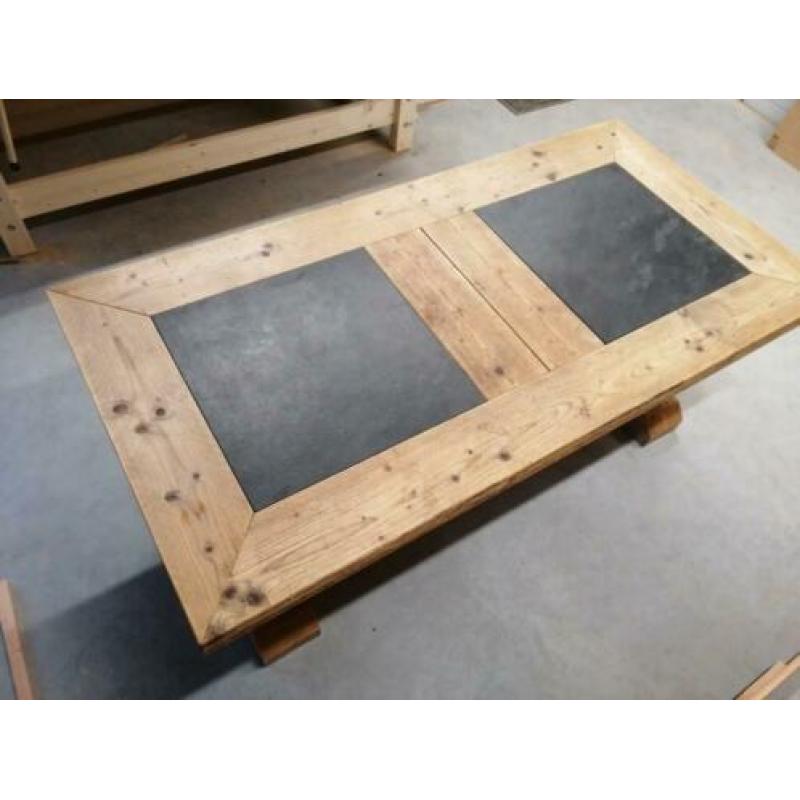 Grote eettafel Hout gebruikt steigerhout
