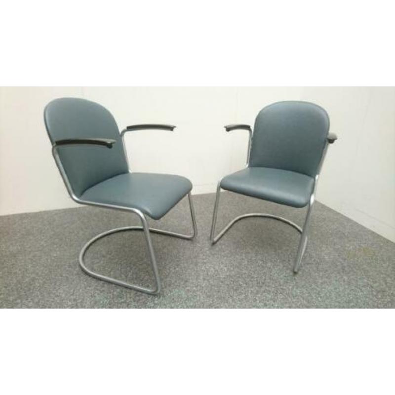 Willem Gispen - 2 Gispen Fauteuils - model 413