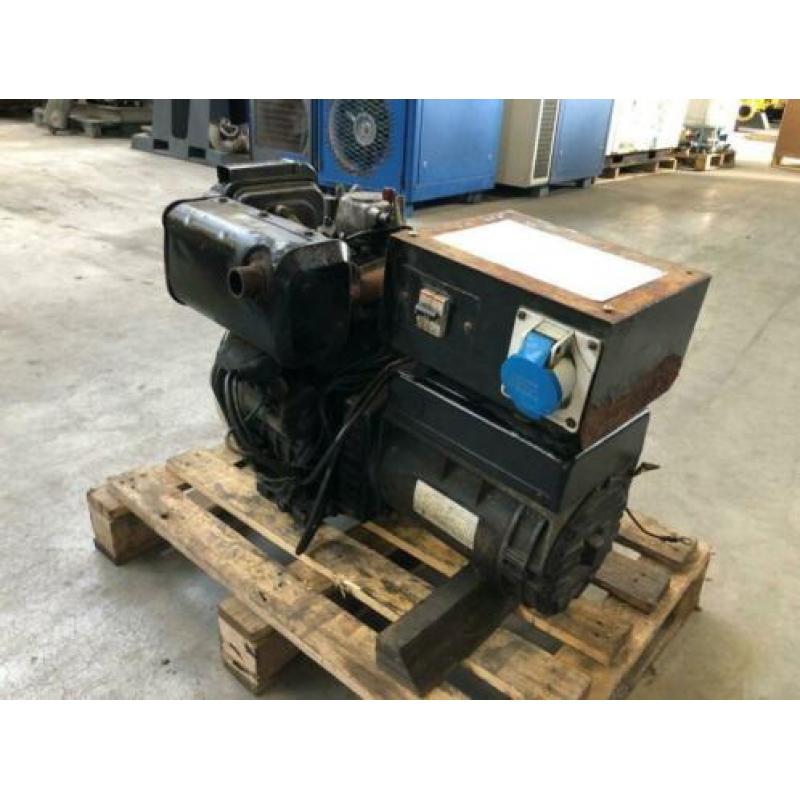Yanmar Mecc Alte Spa 6 KVA Diesel generatorset (bj 1999)
