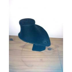 Ketting display zwart suede