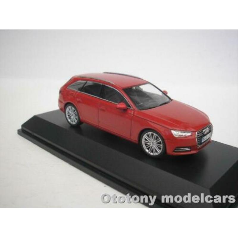 Audi A4 Avant 2015 Tango Rood 1/43 Spark