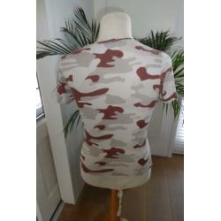 Purewhite Ballin shirt, camouflage, maat XS