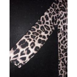 Leopard jurk xl